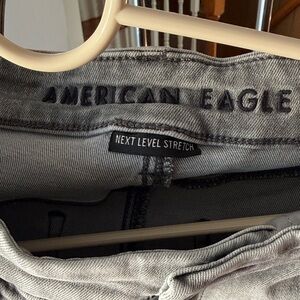 American Eagle Outfitters Gray Women's Jeans